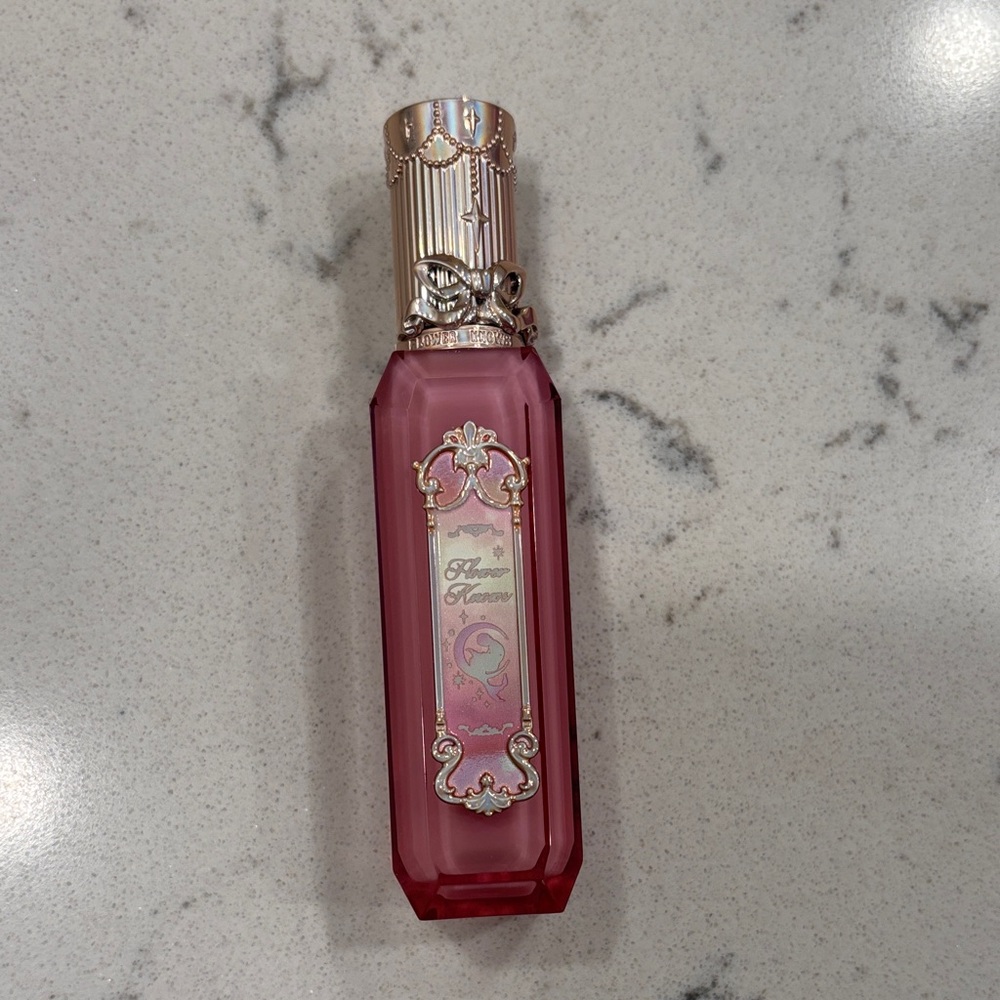 Flower knows elegant pink lip gloss